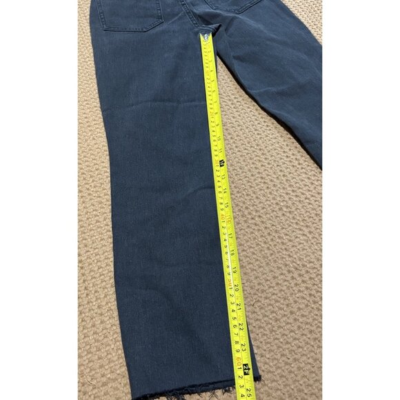 Super-High Rise Distressed Slim Straight RawJeans - Wild Fable -Black Wash 00/27 - Picture 6 of 7